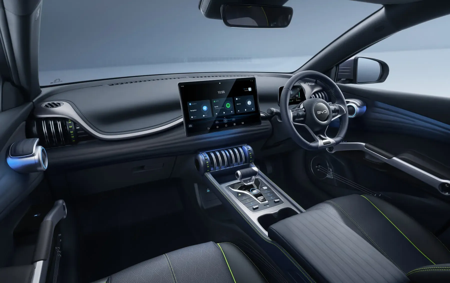 BYD Dolphin Interior Thaumas Black - 1
