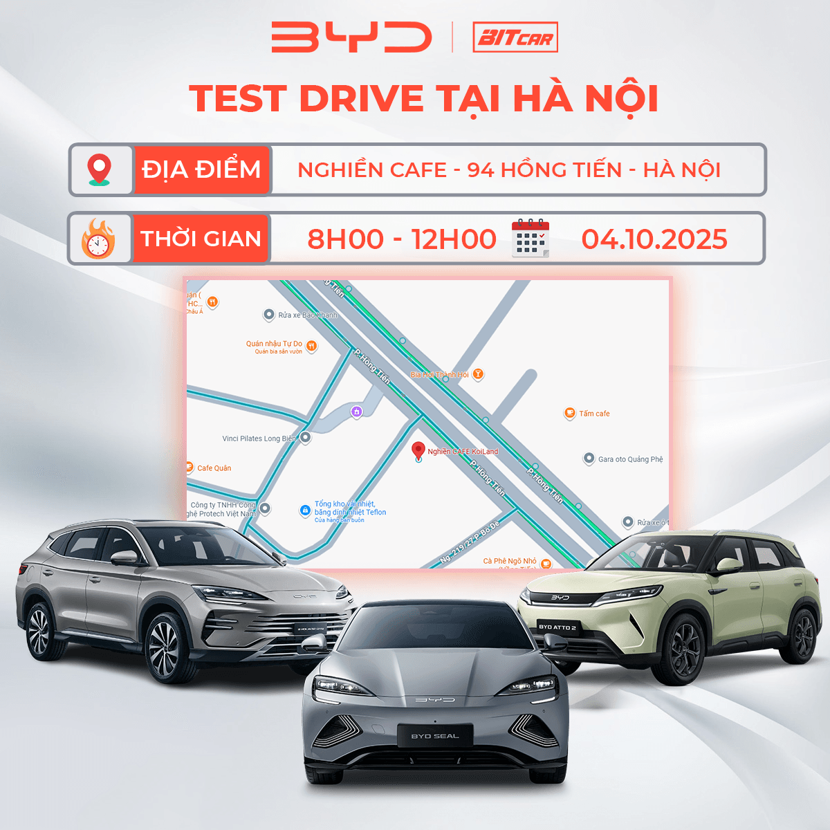 [HÀ NỘI 04.10.2025] TRẢI NGHIỆM LÁI THỬ BYD – KHÁM PHÁ CẢM GIÁC LÁI TƯƠNG LAI