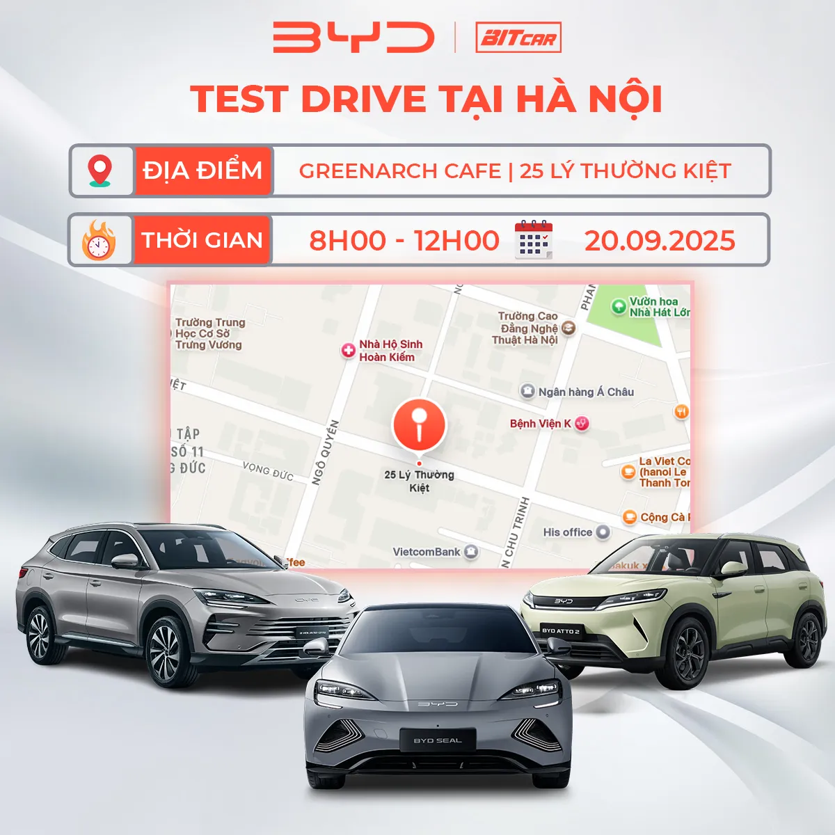 [HÀ NỘI 20.09.2025] TRẢI NGHIỆM LÁI THỬ BYD – KHÁM PHÁ CẢM GIÁC LÁI TƯƠNG LAI