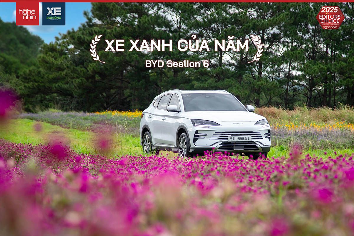 BYD Sealion 6: Hành trình chinh phục danh hiệu "Xe Xanh của năm" tại Editor’s Choice 2025