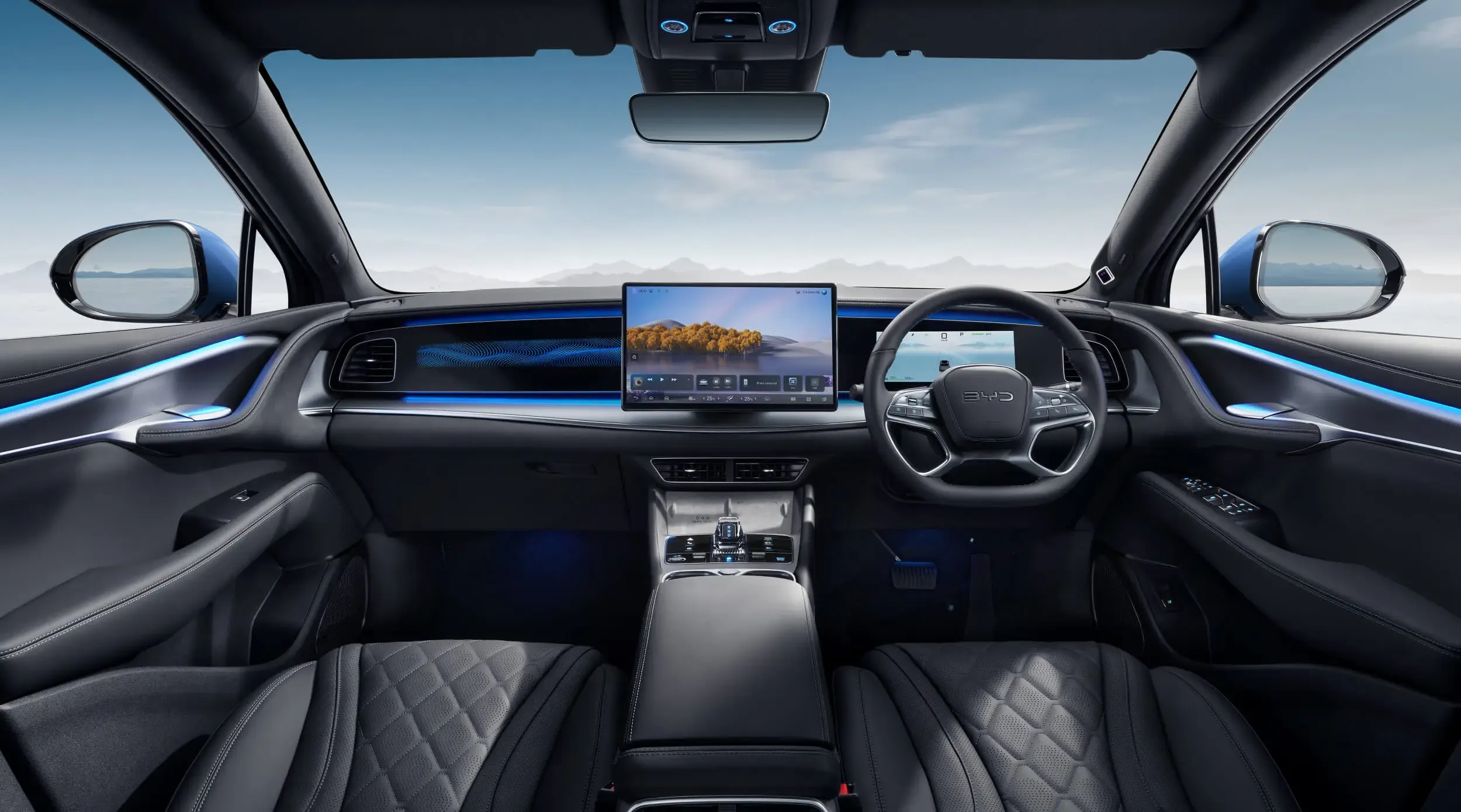 BYD Dolphin Interior Cosmos Black - 3