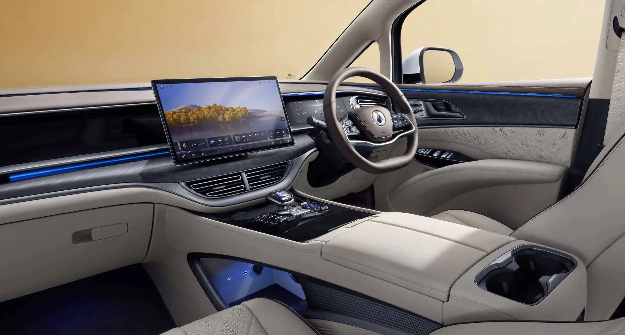 Driver's cabin interior